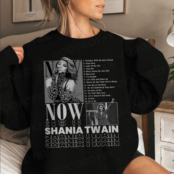 Shania Twain Now Album Shirt