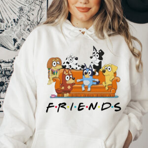 Bluey Friends Birthday Party Sweatshirt Hoodie