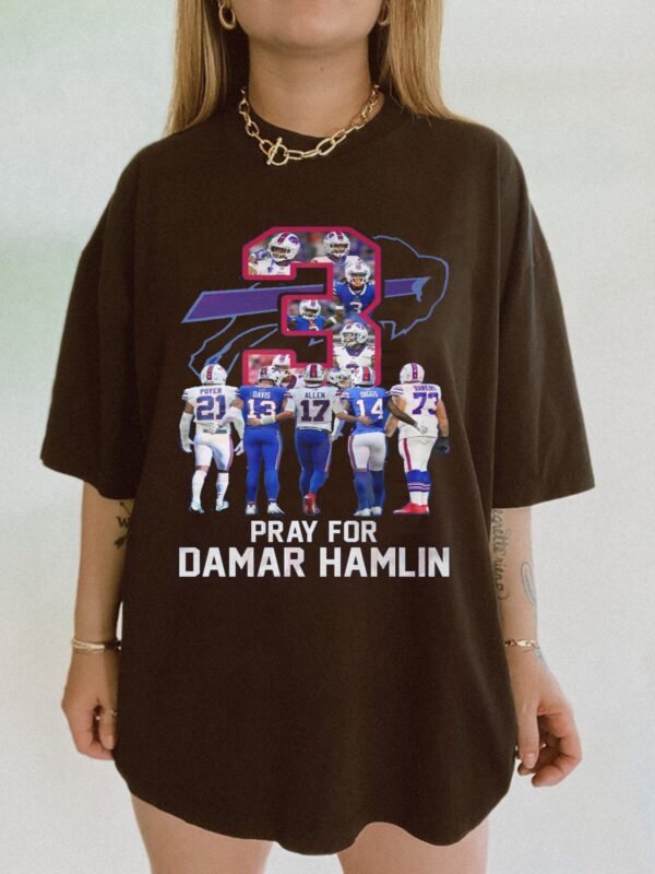 Buffalo Pray For Damar Hamlin Shirt