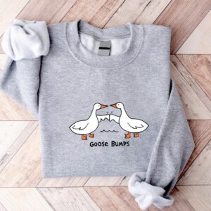 Silly Goose Bumps Couple Sweatshirt