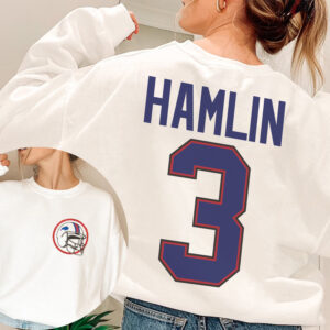 Vintage Buffalo Bills Damar Hamlin Sweatshirt