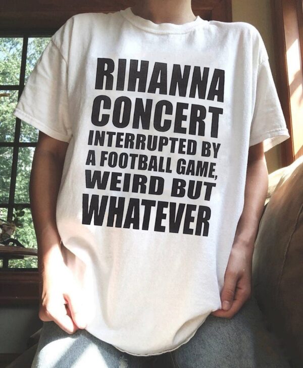 Rihanna Concert Supper Bowl Sweatshirt