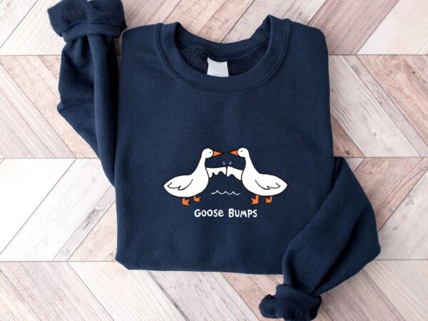 Silly Goose Bumps Couple Sweatshirt