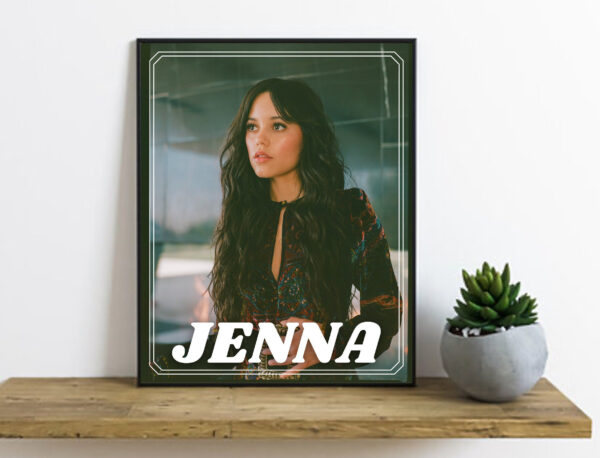 Jenna Ortega Wednesday Addams Poster