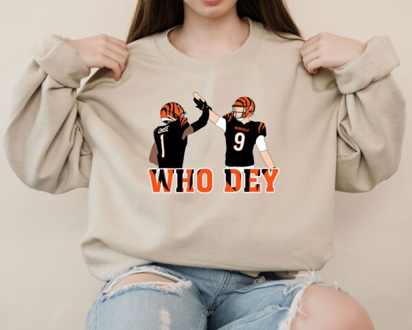 Joe Burrow Ja’marr Chase Bengals Sweatshirt