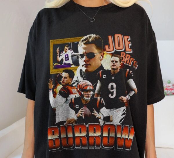 Joe Shiesty Burrow Bengals 90s Vintage Shirt