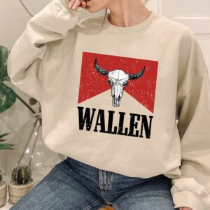 Morgan Wallen Cowboy Bullhead Sweatshirt