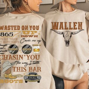 Morgan Wallen Wasted On You Country Song Hoodie