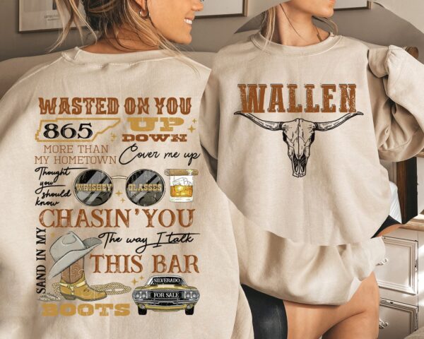 Morgan Wallen Wasted On You Country Song Hoodie