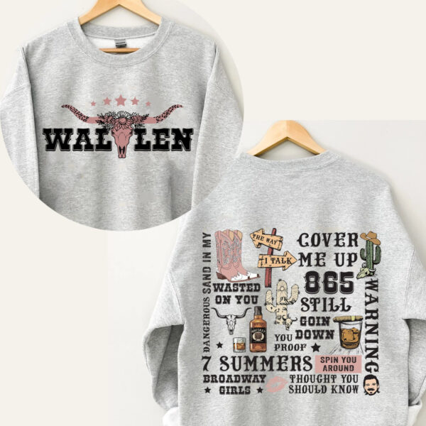 Morgan Wallen Western Cover Me Up 865 Sweatshirt