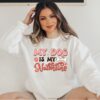 Pugs and Kisses My Dog Valentine Sweatshirt