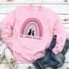 Milk and Mocha Valentine Couple Embroidered Sweatshirt