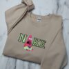 Embroidered Honey Bear Sweatshirt