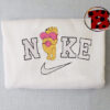 Nike Stitch Heart Valentines Embroidered Sweatshirt