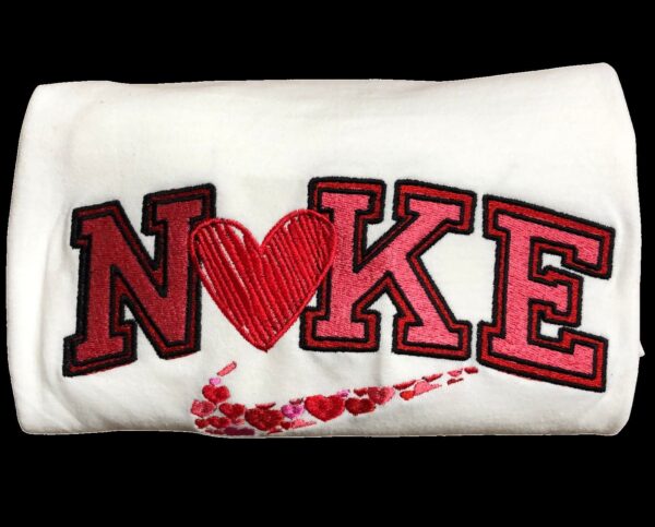 Nike Valentine Embroidered Swoosh Sweatshirt