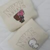 Nike Milk and Mocha Bear Valentine Embroidered Couple Sweatshirt