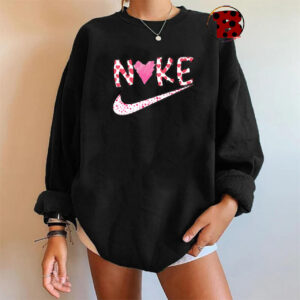 Nike Valentines Watercolor Heart Sweatshirt