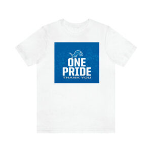 One Pride Thank You Detroit Lions Shirt