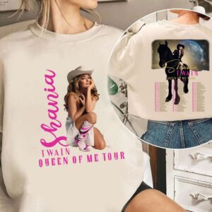 Queen Of Me Tour Music Shania Twain T-Shirt