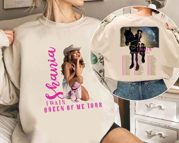 Queen Of Me Tour Music Shania Twain T-Shirt