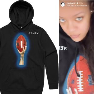 Rihanna Super Bowl Fenty Hoodie