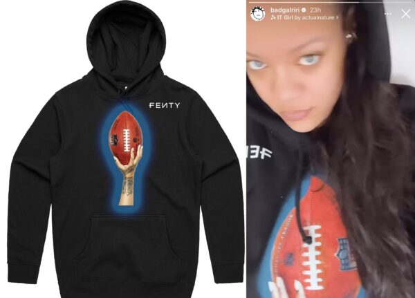 Rihanna Super Bowl Fenty Hoodie