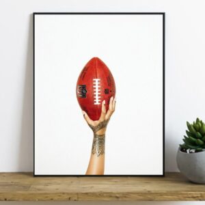 Rihanna Super Bowl Poster NFL 2023 LVII