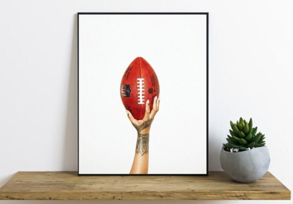 Rihanna Super Bowl Poster NFL 2023 LVII