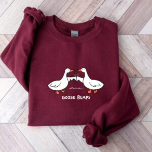 Silly Goose Bumps Couple Sweatshirt