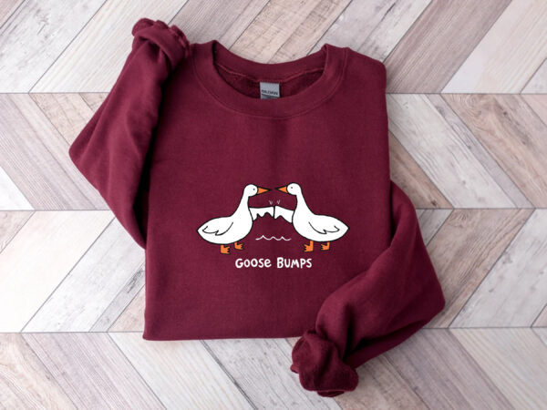 Silly Goose Bumps Couple Sweatshirt