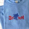 Stitch Nike Embroidered Sweatshirt Hoodie