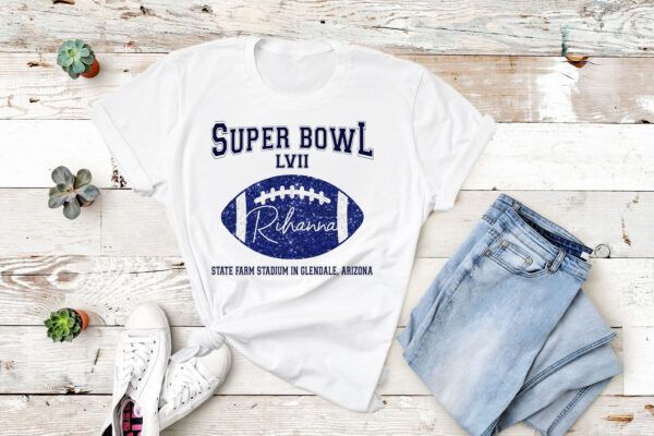 Super Bowl LVII Rihanna Shirt