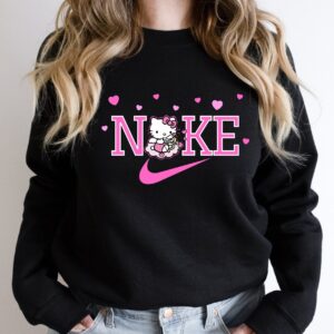 Valentine Hello Kitty Nike Sweatshirt