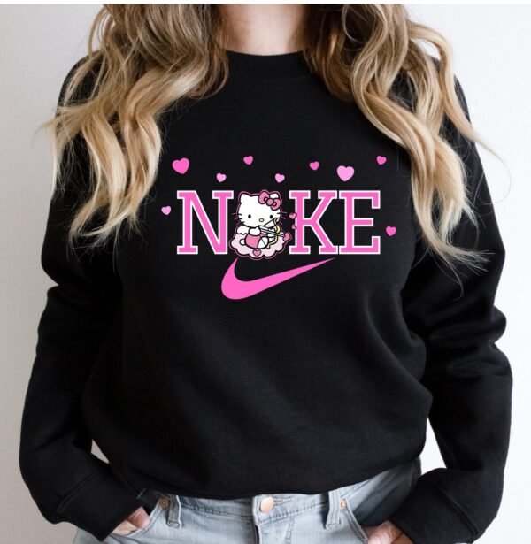 Valentine Hello Kitty Nike Sweatshirt