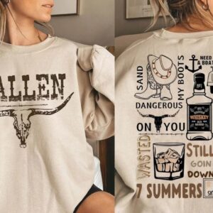 Vintage Morgan Wallen Dangerous Country Music Sweatshirt