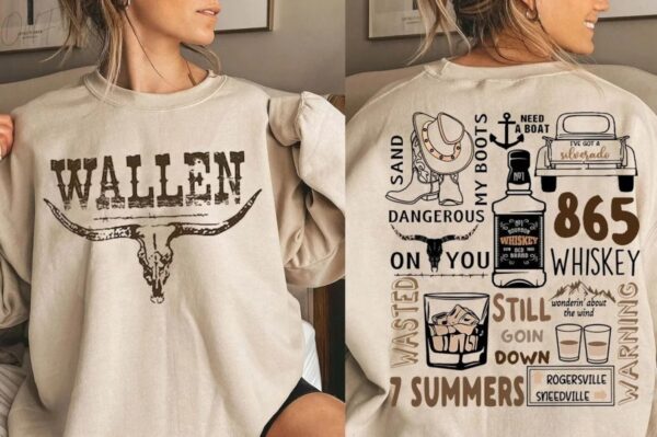 Vintage Morgan Wallen Dangerous Country Music Sweatshirt