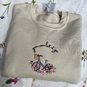 You Can Let It Go Harry Styles Embroidered Sweatshirt