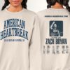 Zach Bryan American Heartbreak Tour Quiet Heavy Dreams Sweatshirt