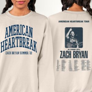 Zach Bryan American Heartbreak Tour Summer Sweatshirt