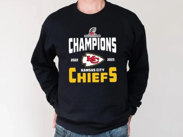 AFC Champions Kansas City Chiefs Sweatshirt