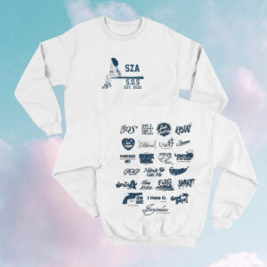 Full Album SZA SOS 2 Sided Sweatshirt