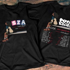 SZA SOS North America Tour New Album Tshirt