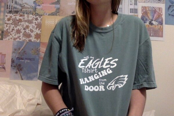 Philadelphia Eagles Tshirt Hanging From The Door Shirt