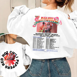 Red Hot Chili Peppers Tour 2023 Sweatshirt Hoodie TShirt