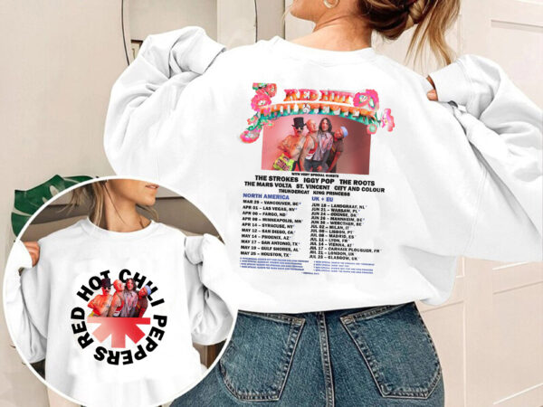 Red Hot Chili Peppers Tour 2023 Sweatshirt Hoodie TShirt