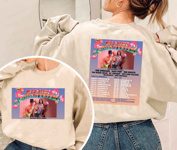 Red Hot Chili Peppers Tour 2023 Sweatshirt