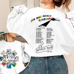 Red Hot Chili Peppers World Tour 2023 Sweatshirt