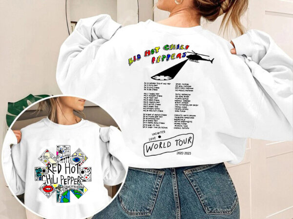 Red Hot Chili Peppers World Tour 2023 Sweatshirt