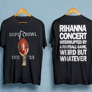 Rihana Supper Bowl Halftime 2023 American Football Shirt