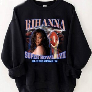 Rihanna Super Bowl Sunday Game Day Football Shirt